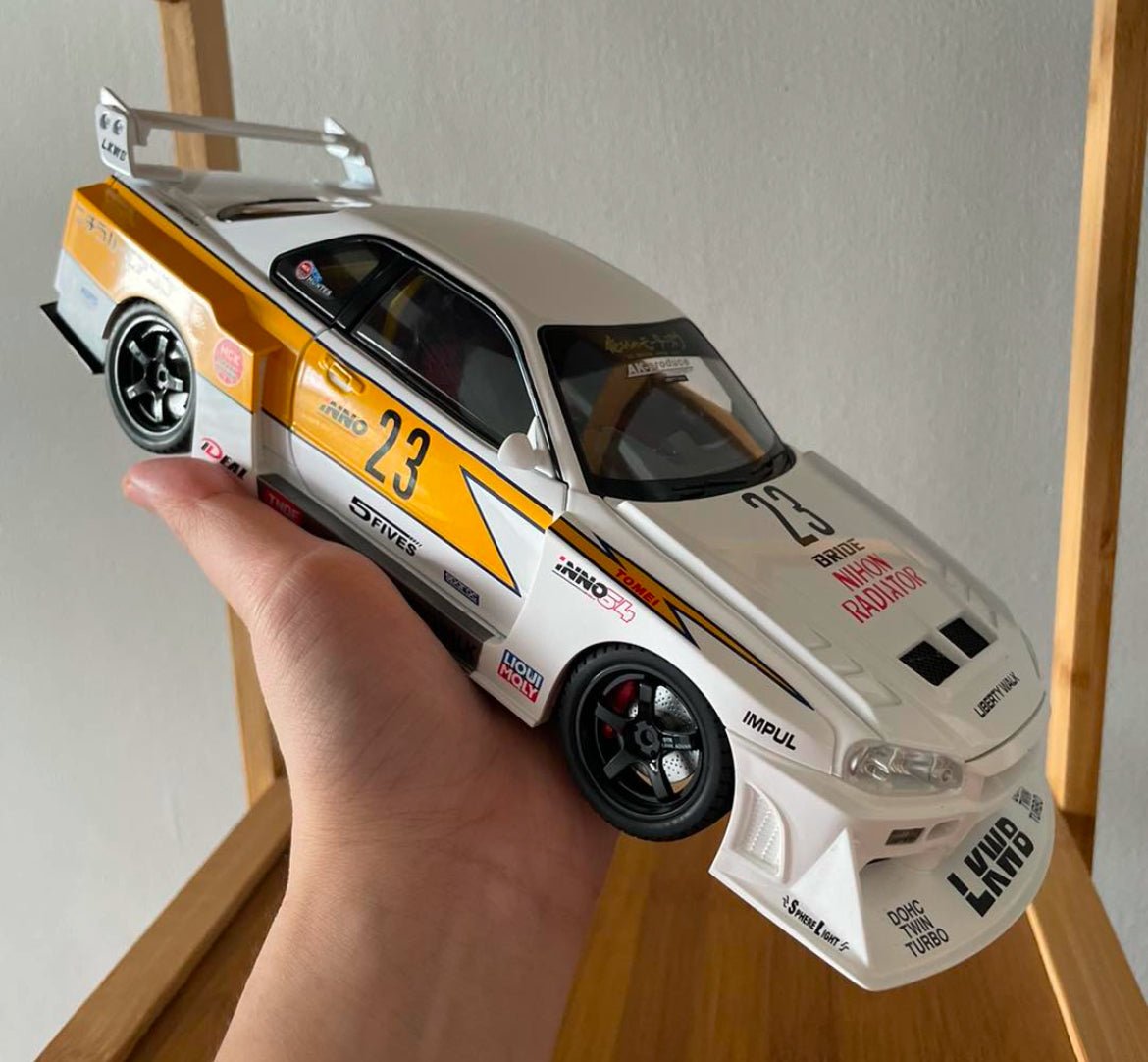 1:18 Nissan GTR R34 Silvia S15 Liberty Walk - Nexloop