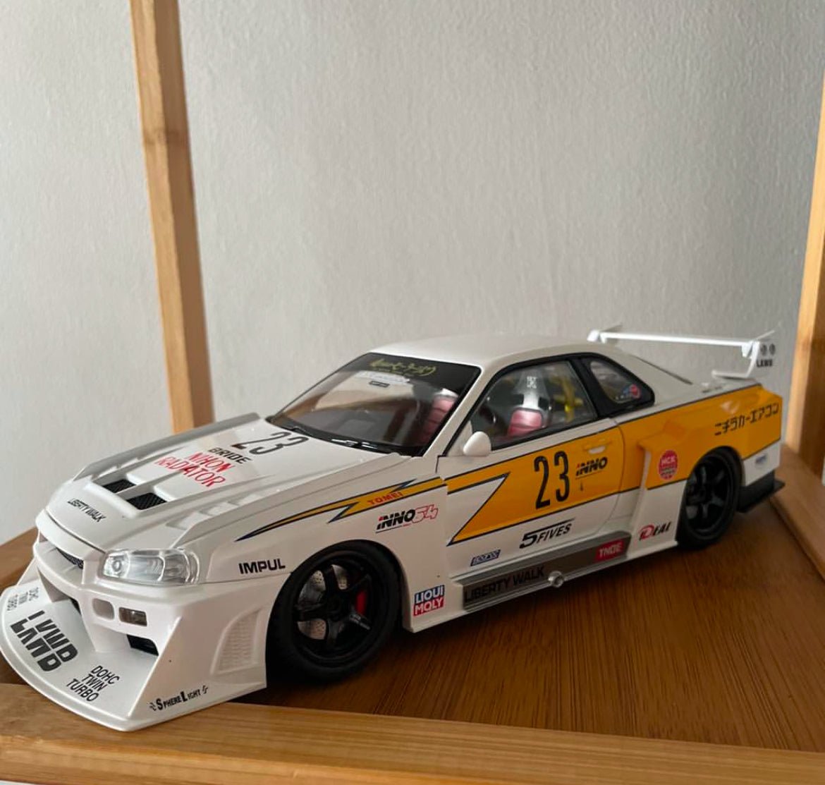1:18 Nissan GTR R34 Silvia S15 Liberty Walk - Nexloop