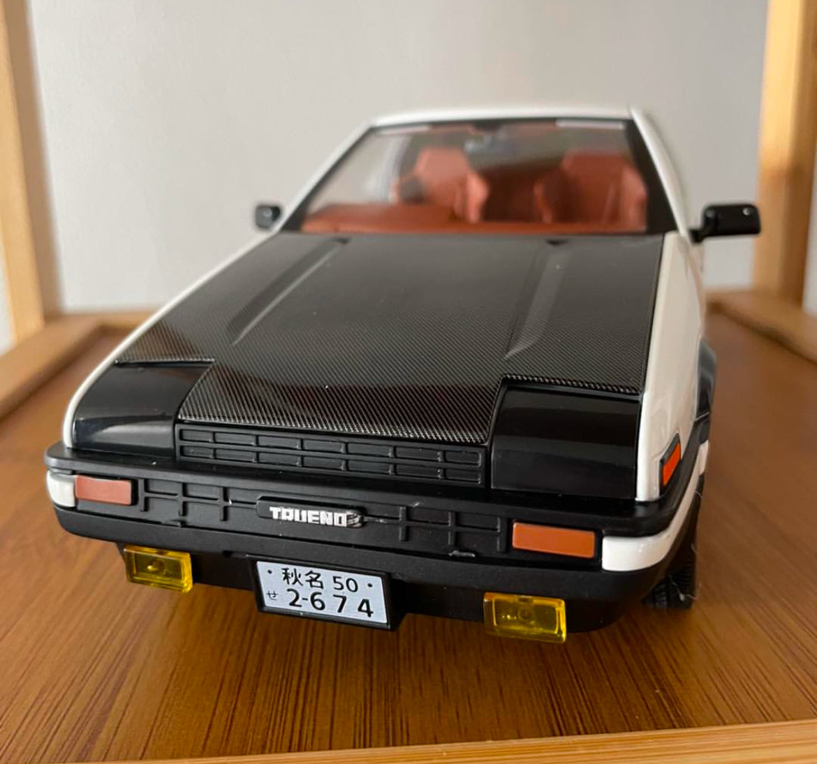 1:18 Scale Toyota AE86 Trueno Initial D Model Car Collectible