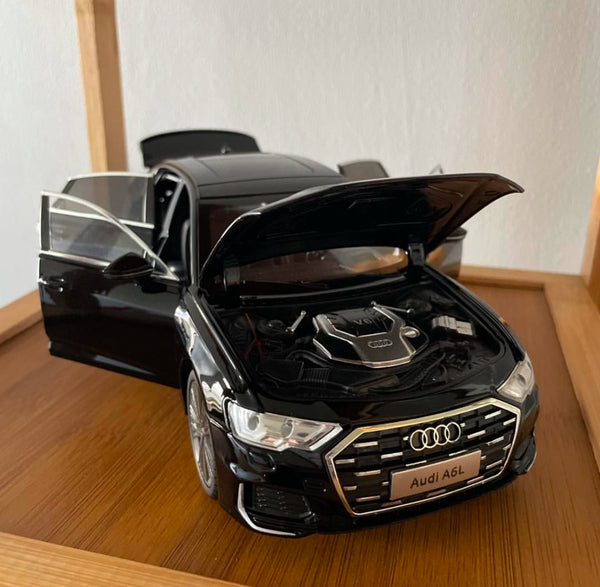 Sleek Black Audi Collectible