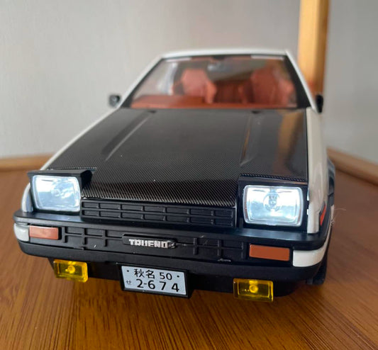 1:18 Scale Toyota AE86 Trueno Initial D Model Car Collectible
