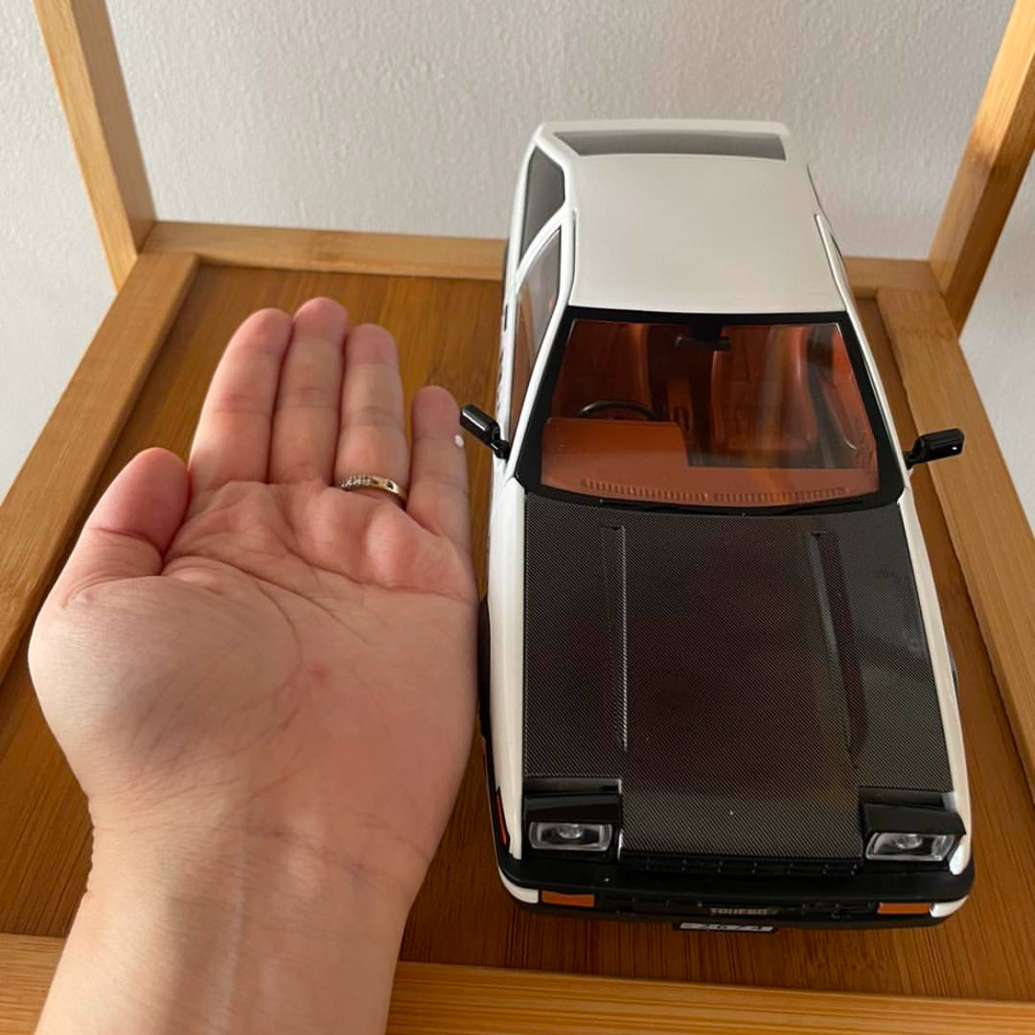 1:18 Scale Toyota AE86 Trueno Initial D Model Car Collectible