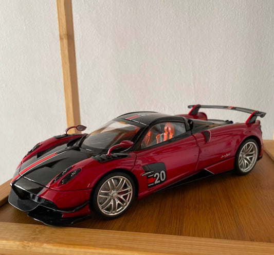Large 1/18 Pagani Huayra Red Diecast Model Supercar - Nexloop